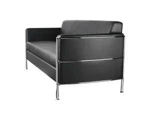 RL Eclipse PU Leather Upholstered 3 Seater Breakout Sofa thumbnail 2