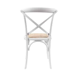 VI Cafe Timber Framed Ratan Seat Dining Chair thumbnail 6