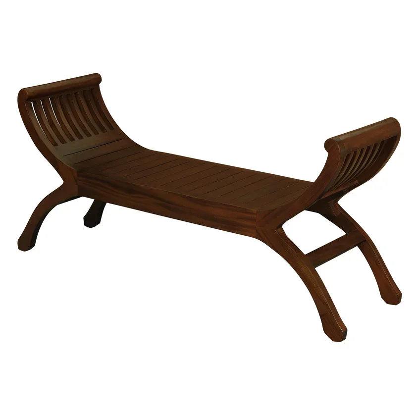 CT Maeve Solid Timber Double Seater Bench