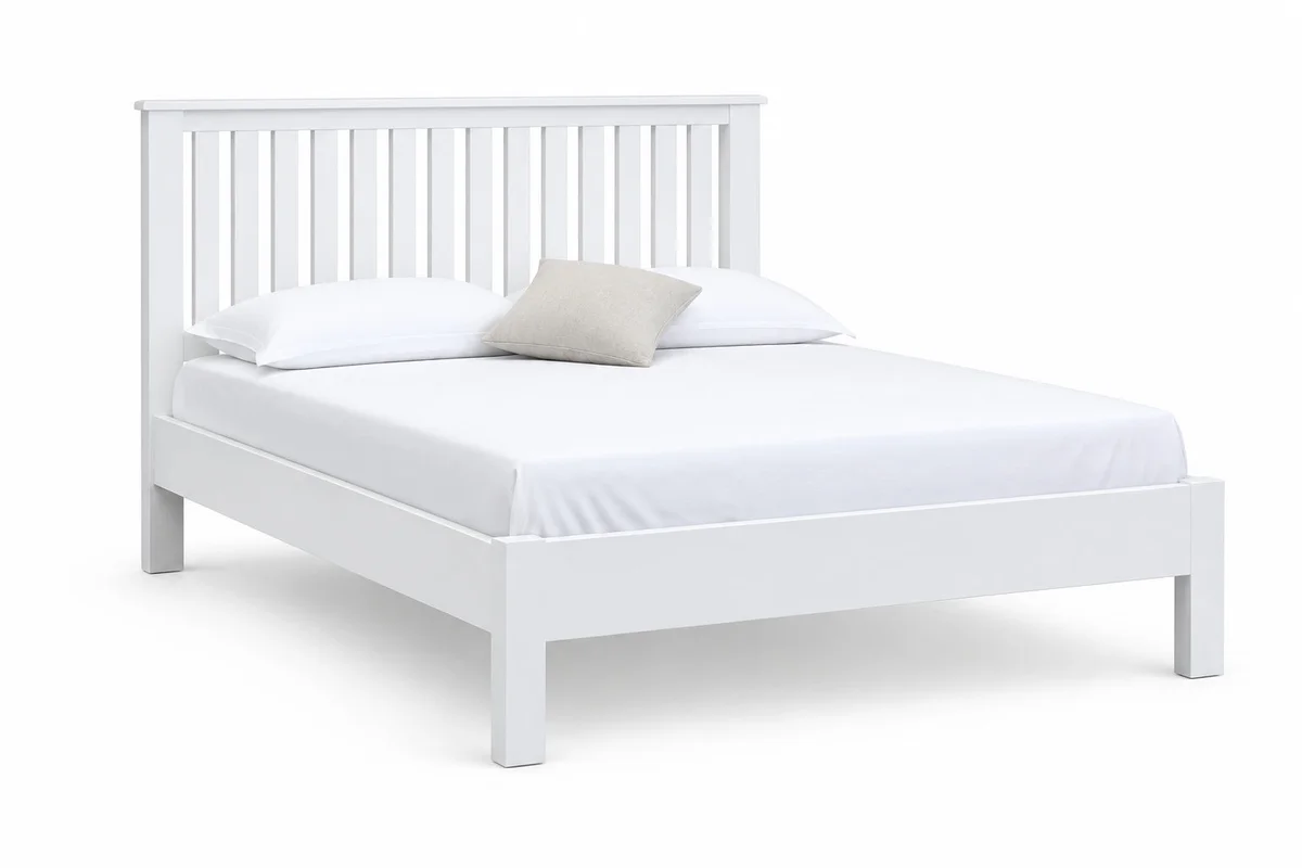 MD Verona All White King Bed