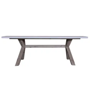 VI LIberty Concrete Top Timber Base Dining Table thumbnail 1