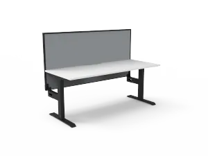 RL Boost Static Single Sided Workstation with Aluminium Framed Screen thumbnail 7