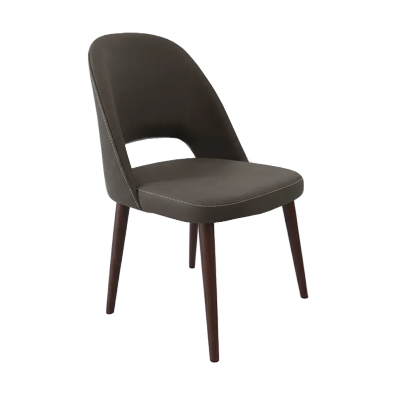 FL Orleans Fabric Upholstered Aluminium Legs Hospitality Dining Chair
