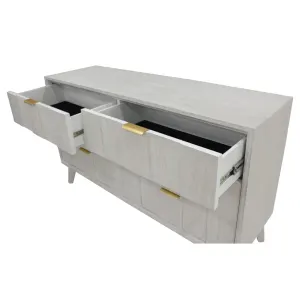 VI Alena Solid Timber 6 Drawer Dressing Table thumbnail 4