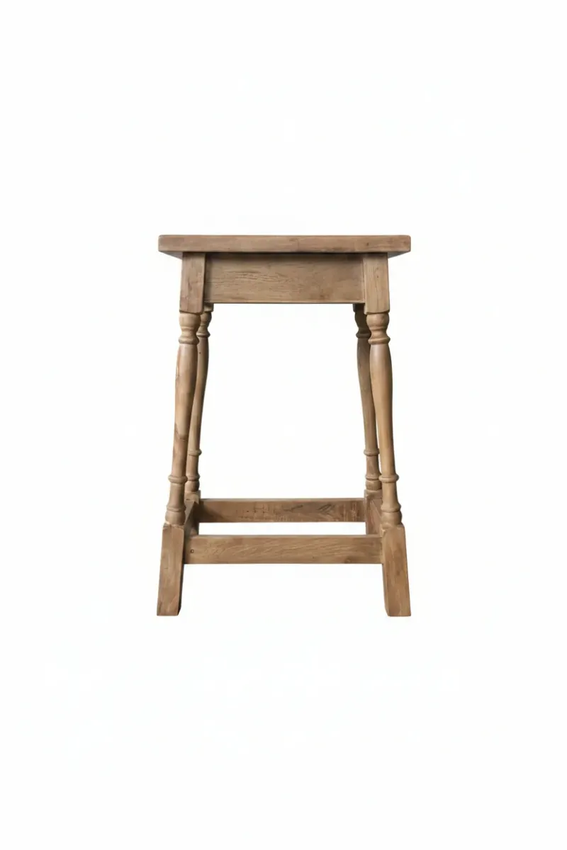 MF Morocco Solid Recycled Timber Barstool