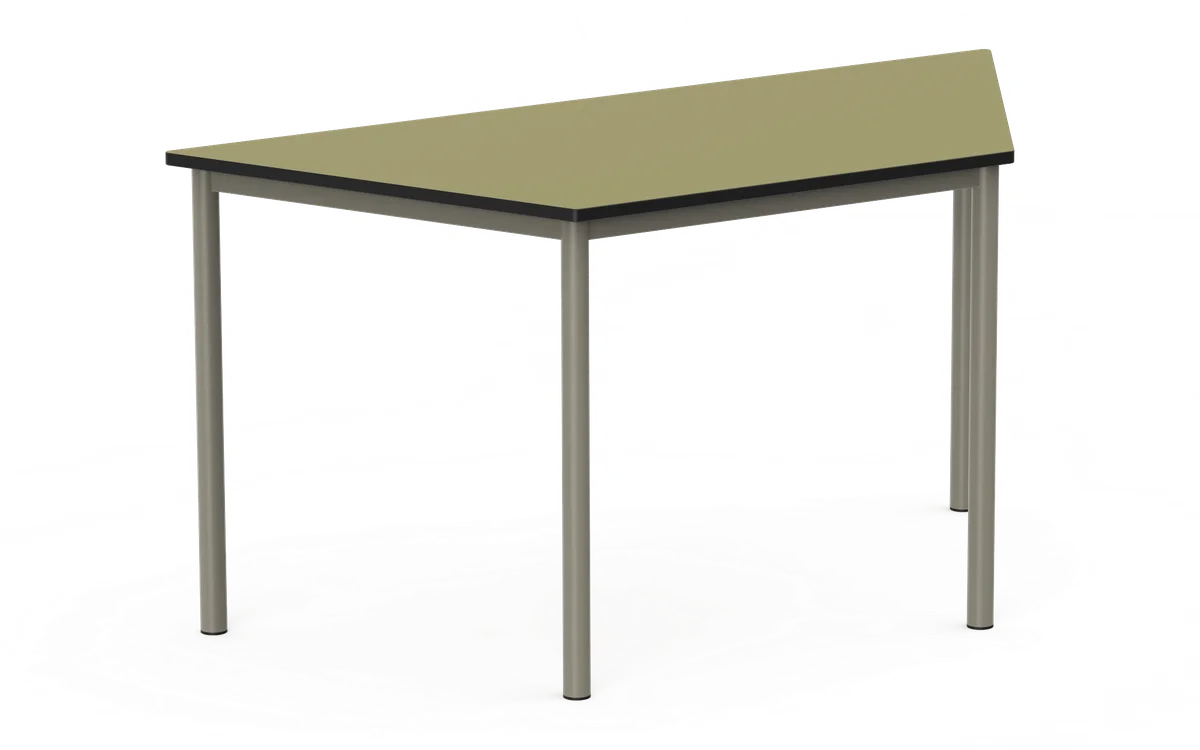 DD CC Plus Metal Leg Trapezium Shape Meeting Table