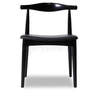 MF Replica Timber Frame PU Leather Seat Dining Elbow Chair thumbnail 2