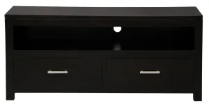 CT Paris Solid Timber 2 Drawer Low Entertainment Unit thumbnail 5