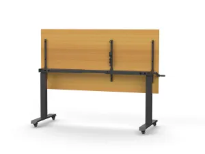 RL Boost Crank Flip Top Height Adjustable Table with Castors thumbnail 2