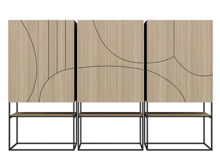 DD Nimbus 2 Door 3 Shelves Cupboard