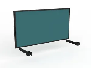 OL Studio Deskmount Screen for Agile Individual Desk – Splice Fabric Black Frame thumbnail 13