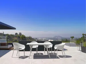 FL Max 140 Hospitality Outdoor Dining Table thumbnail 4