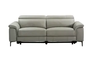 VI Kevin 3 Seater Electric Leather Recliner Lounge thumbnail 2