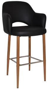 EZ STOOL ALBURY ARM 750 METAL LIGHTOAK thumbnail 18