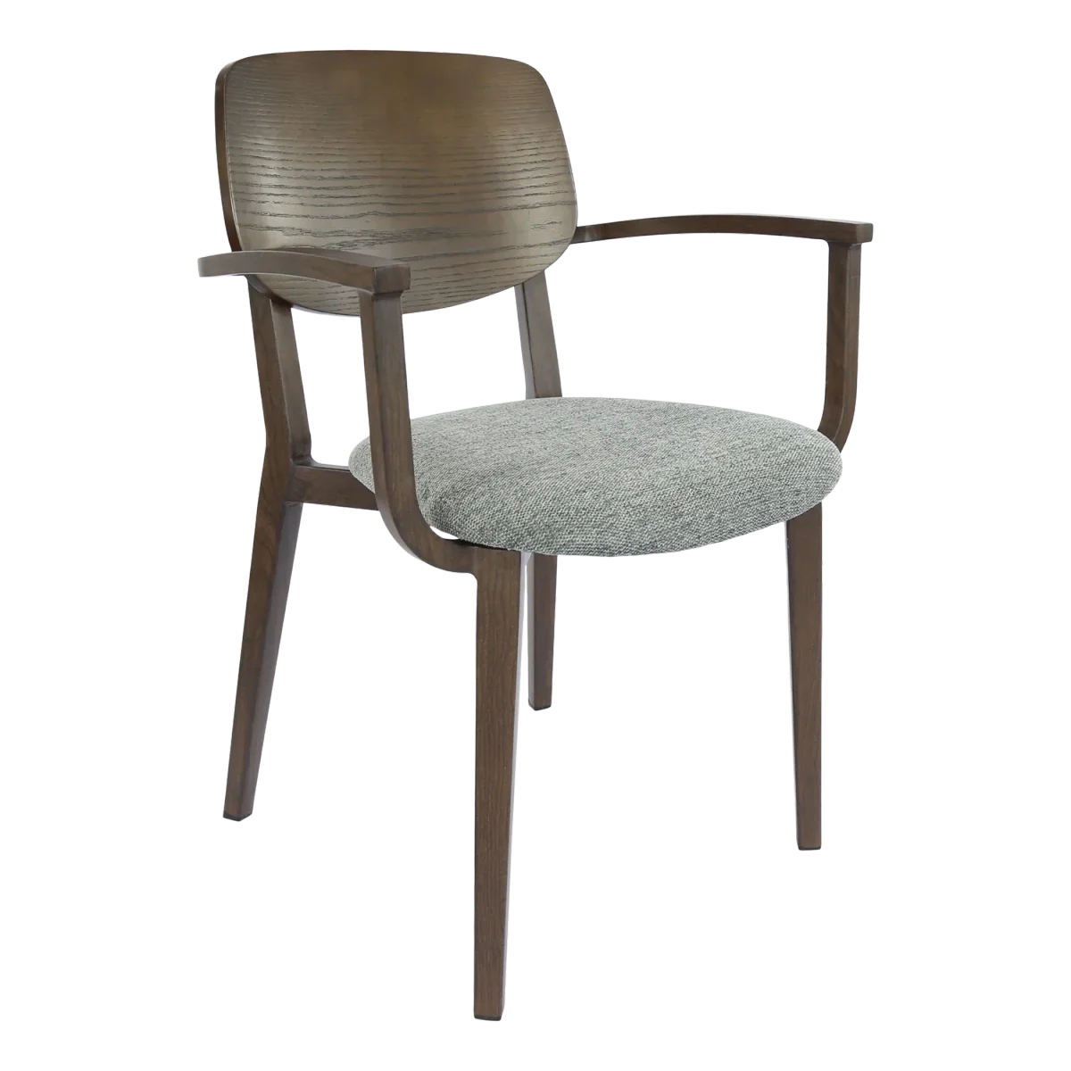 FL Atlanta Upholstered Seat Hospitality Stackable Dining Armchair - Large