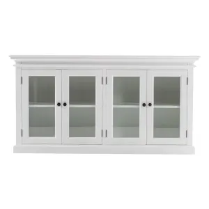 NS Halifax Solid Timber Display Buffet with 4 Glass Doors thumbnail 1