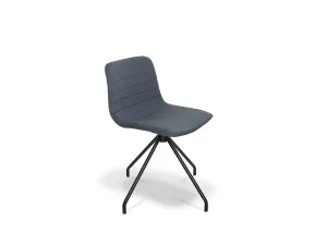 OL Smooth Fabric Upholstered Metal 4 Legs Breakout Chair thumbnail 1