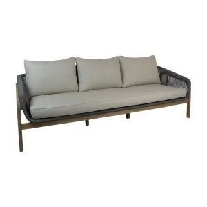 CR Cameo Timber Frame 3 Seater Outdoor Lounge with Cushion thumbnail 4