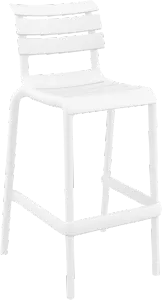 FL Helen Hospitality Stackable Outdoor Barstool thumbnail 4