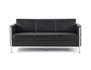RL Eclipse PU Leather Upholstered 3 Seater Breakout Sofa thumbnail 1