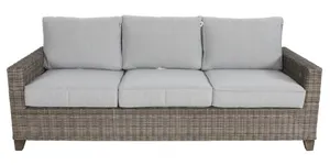 VI Dockside Synthetic Rattan Wicker 3 Seater Outdoor Lounge thumbnail 1