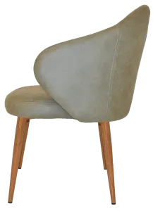 EZ ARM CHAIR HUGO METAL LIGHTOAK thumbnail 9