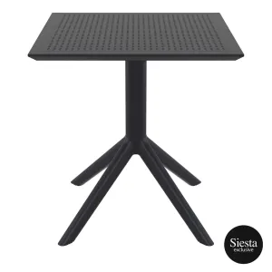 FL Sky Hospitality Square Outdoor Dining Table thumbnail 6