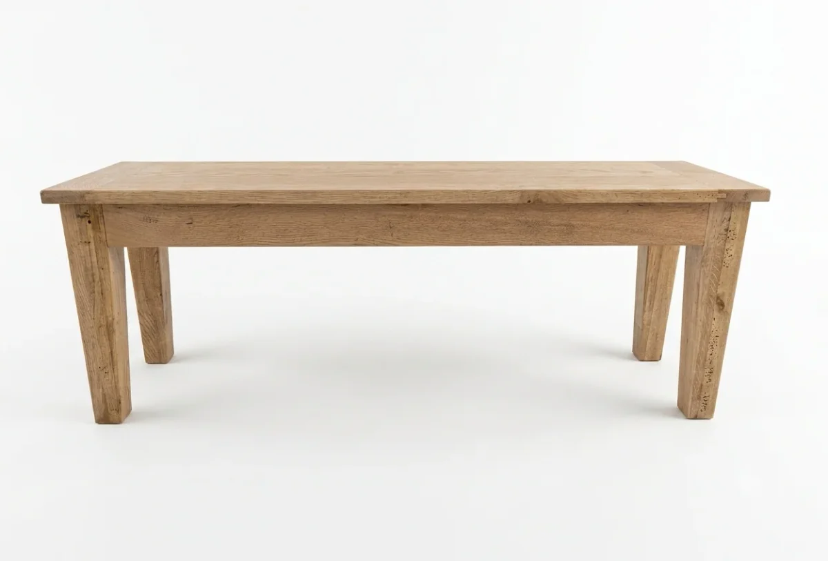 MF Solid Oak Timber Dining Bench