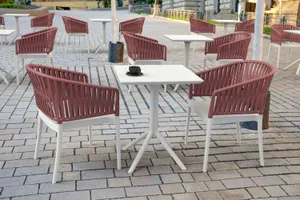 FL Siesta Portofino Hospitality Outdoor Stackable Armchair thumbnail 8