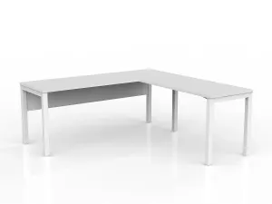 OL Axis Office Desk with Return and Modesty Panel thumbnail 5