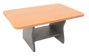 RL Rapid Worker Coffee Table with Ironstone Base thumbnail 1