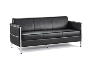 RL Eclipse PU Leather Upholstered 3 Seater Breakout Sofa thumbnail 3