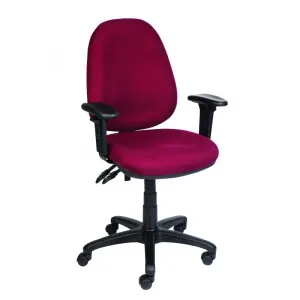 MA Ergo 300 Fabric High Back Task Chair with Arms thumbnail 1