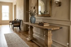 VI Utah Solid Timber Baluster Leg Console Table thumbnail 3