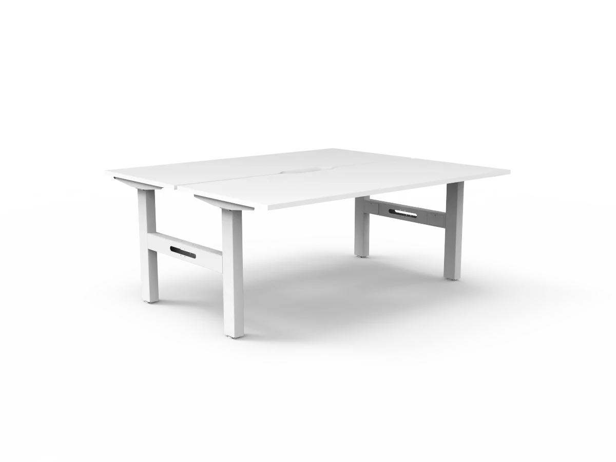 RL Boost Static 2-User Double Sided Workspace with SHUSH30 Screen