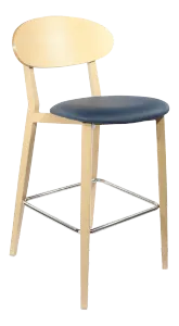 FL Atlanta Upholstered Seat Aluminium Frame Hospitality Barstool thumbnail 10