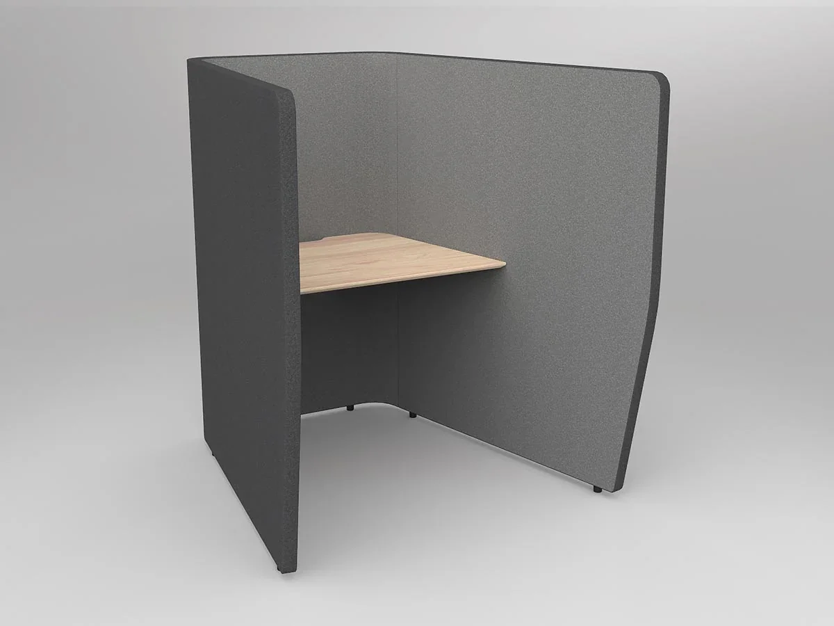 OL Motion Zip 1 Person Desk Based Space