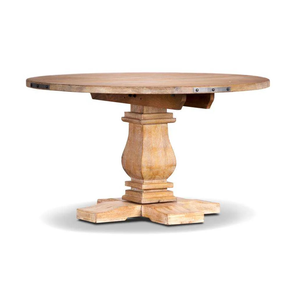 VI Utah Solid Timber Round Dining Table