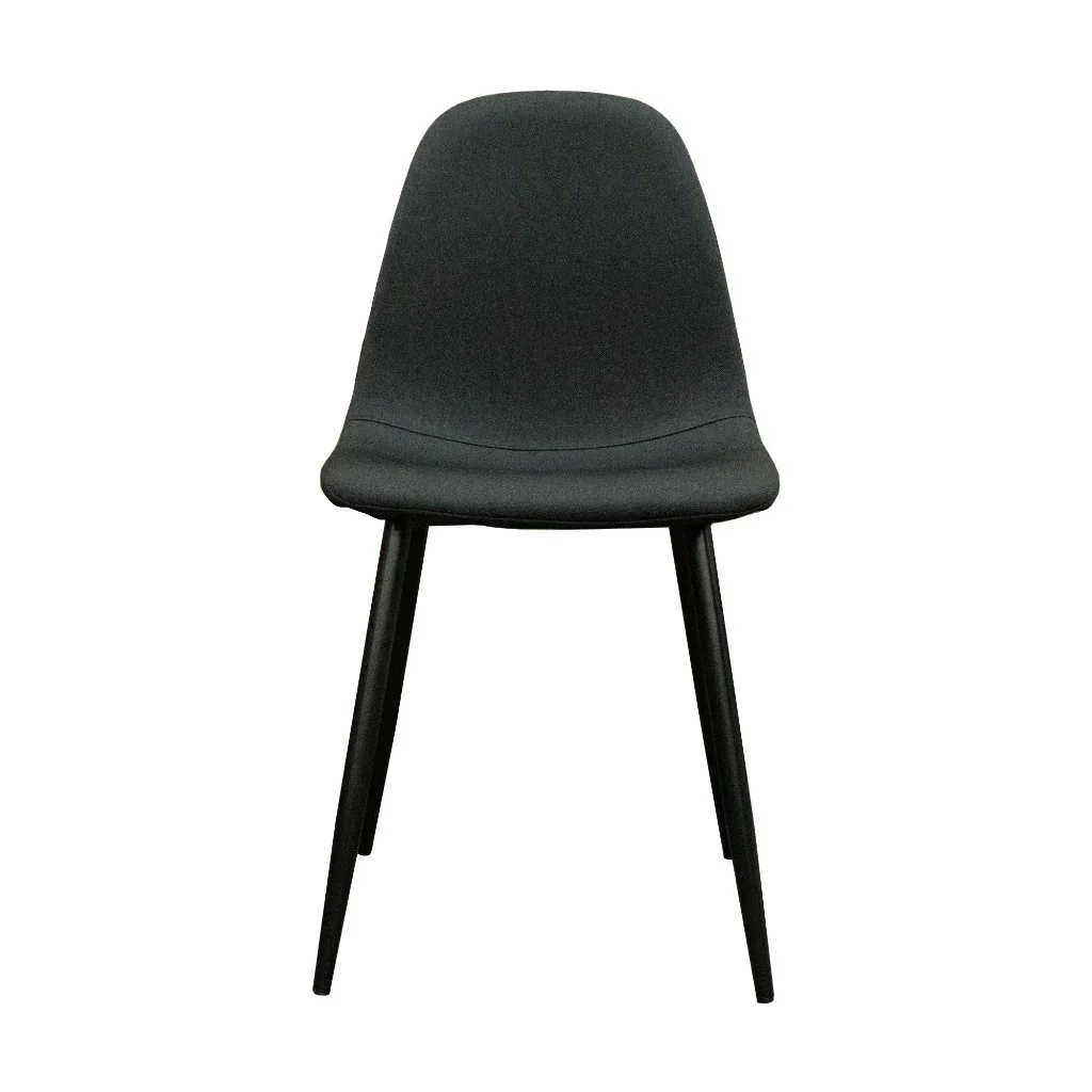 VI Herriot Fabric Upholstered Metal Leg Dining Chair