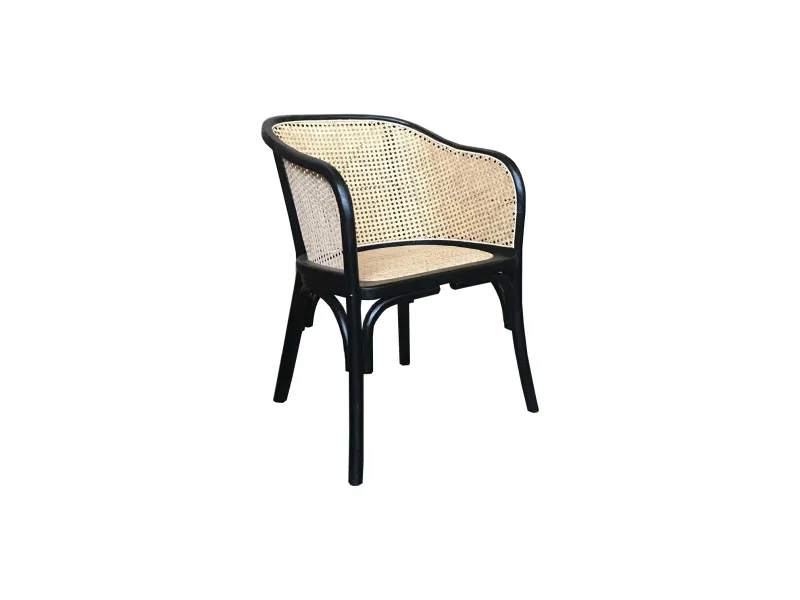 MF Pier Natural Rattan Dining Tub Chair
