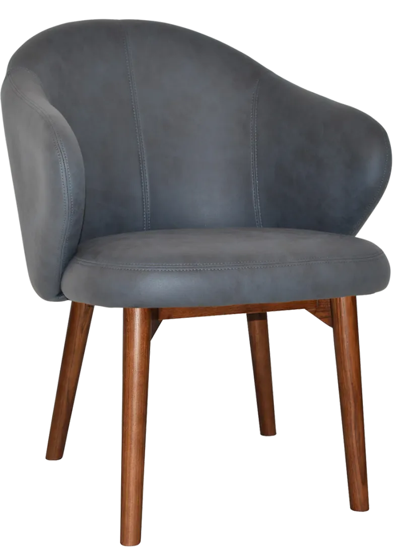 EZ ARM CHAIR HUGO TIMBER LIGHT WALNUT