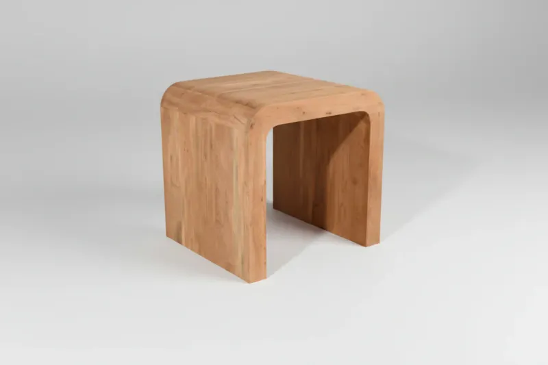 BT Curve Solid Timber Side Table