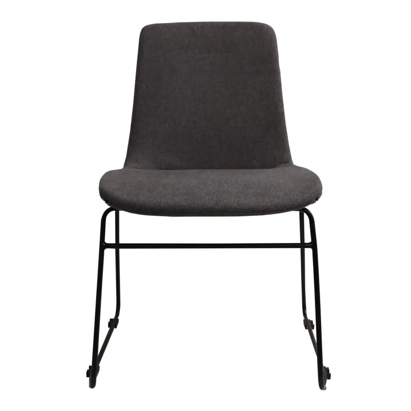 RL Tempo Fabric Upholstered Sled Base Stackable Visitor Chair