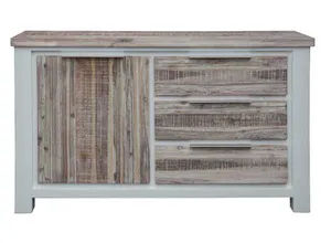 VI Homestead Solid Timber 1 Door 3 Drawer Buffet thumbnail 1