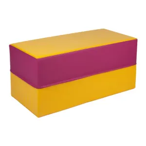 MA Fabric Upholstered Rectangular Ottoman thumbnail 1