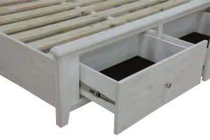 VI Clifton Solid Timber 2 Bedend Drawer Storage Bed thumbnail 4