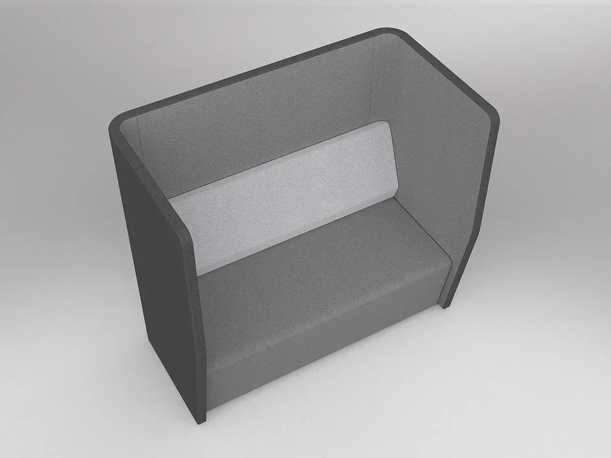 OL Motion Cape 2 Seater Quiet Space Seating