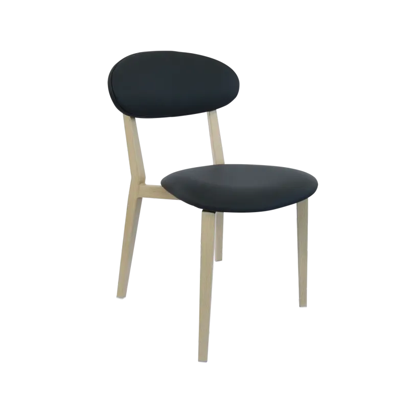 FL Atlanta Vinyl Upholstered Hospitality Stackable Dining Chair