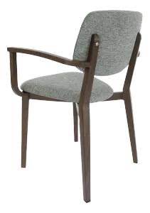 FL Atlanta Fabric Upholstered Hospitality Stackable Dining Armchair - Large thumbnail 8
