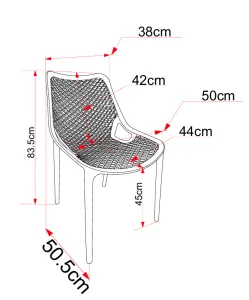 RL Cast Hospitality Outdoor Chair thumbnail 4